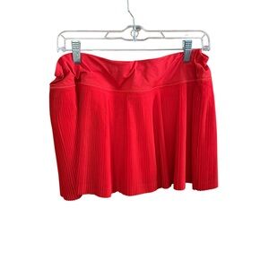 Lululemon Athletica Red Tennis Skirt